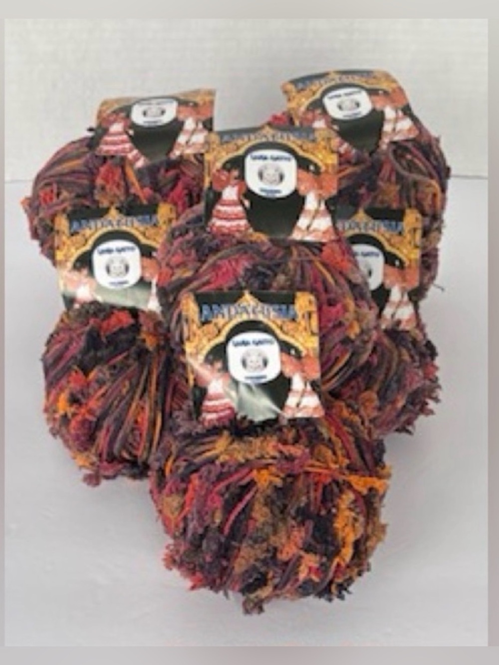 NWT! Lara Gatto Andalusia Novelty Yarn | 7 Skeins